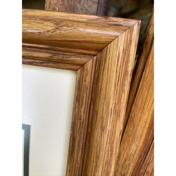 Norman Rockwell Oak Frame Matted, Glare Resistant Glass Boys Playing baseball - Picture 7 of 9